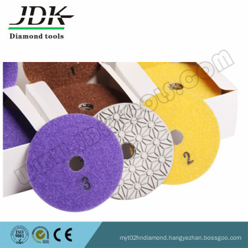 3 Steps Flexible Wet Polishing Pads for Granite Stones